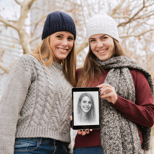 Seelenpartner-Porträt – Die lustige Geschenkidee für die Single-Freundin