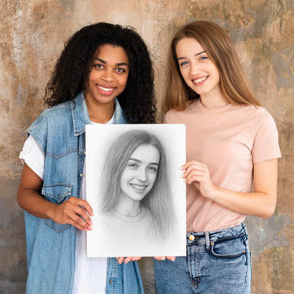 Seelenpartner-Porträt – Die lustige Geschenkidee für die Single-Freundin