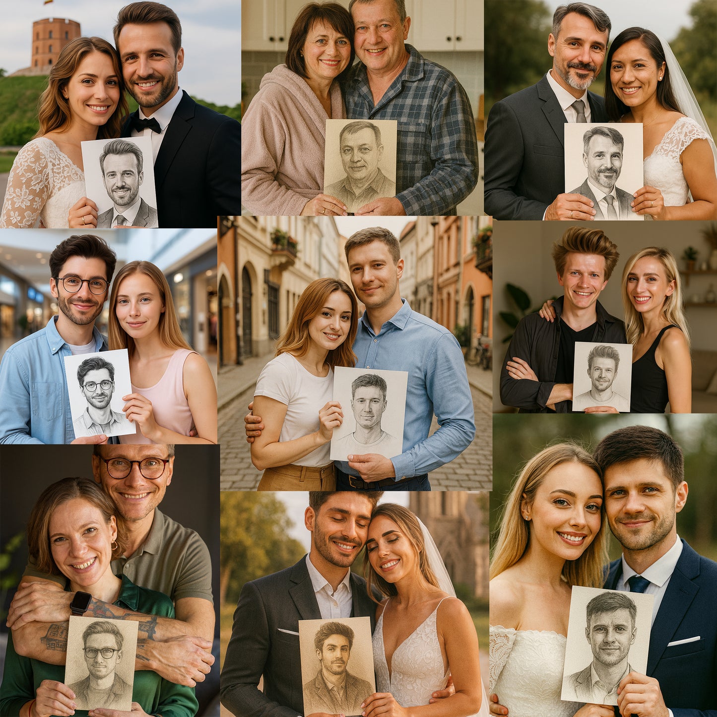 Seelenpartner-Porträt – Die lustige Geschenkidee für die Single-Freundin